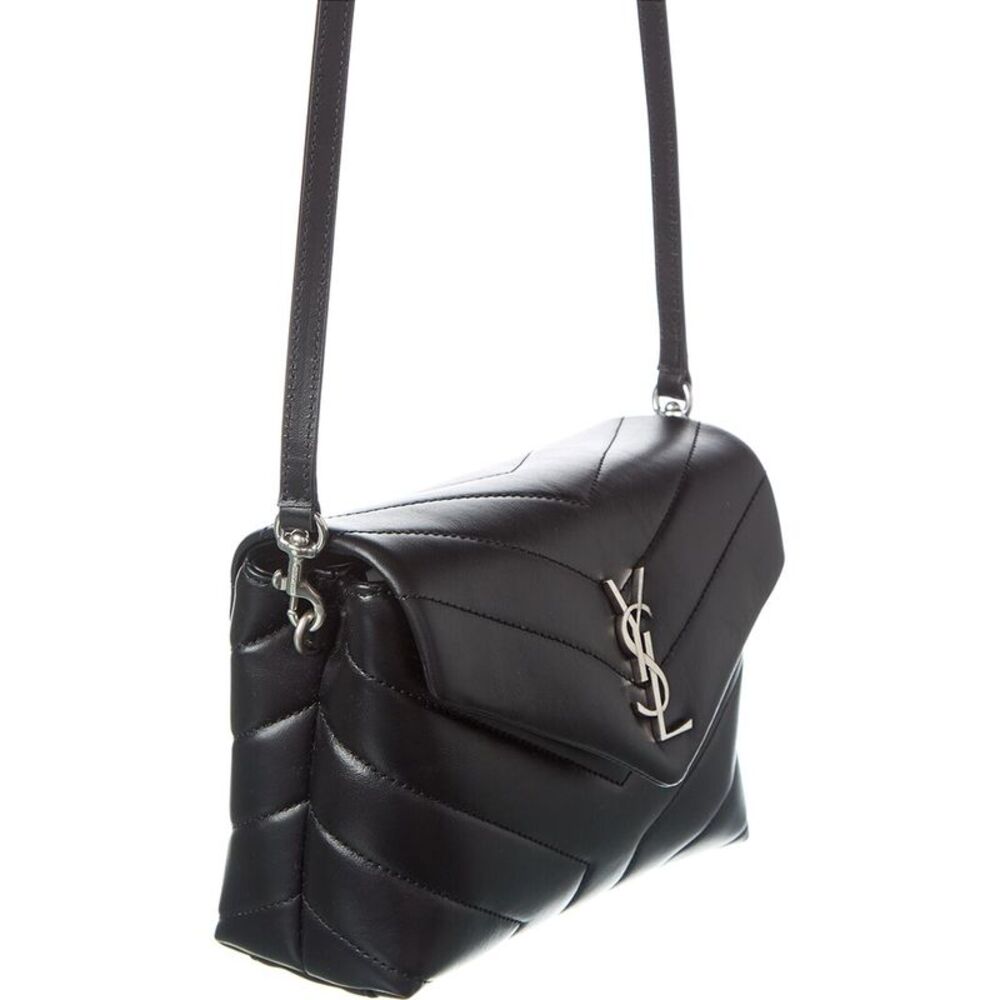 Saint Laurent Loulou Toy Matelasse Leather Shoulder Bag - Picture 3 of 5